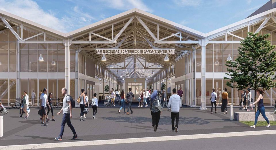 Bursa Yıldırım kapalı pazaryerlerine kavuşuyor
