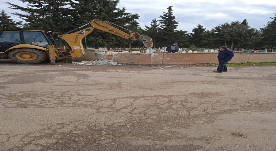 Kilis'te kazaya sebebiyet veren yol iyileştirildi