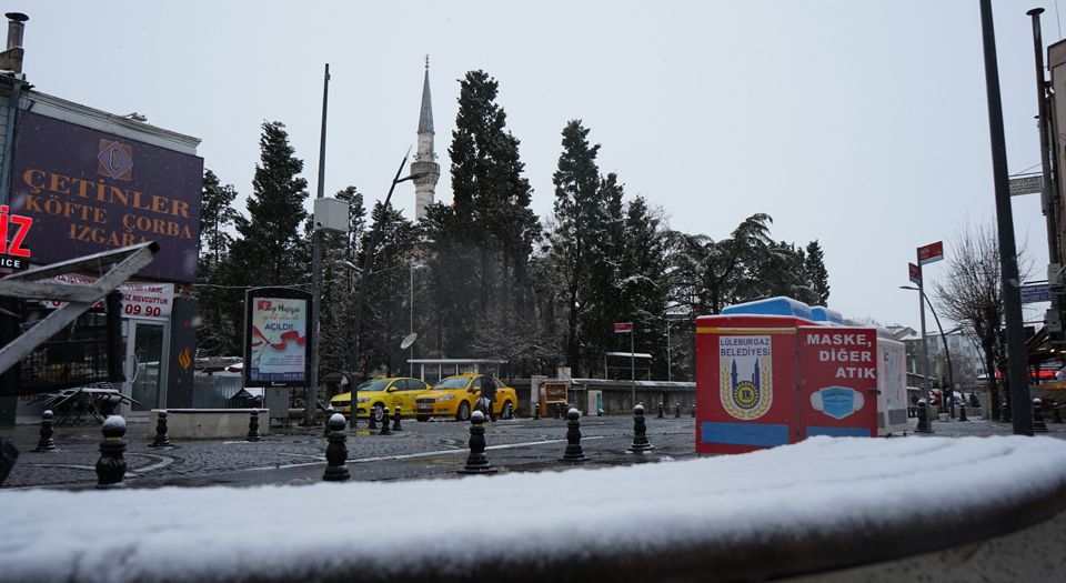 Kar yurda Trakya'dan giriş yaptı