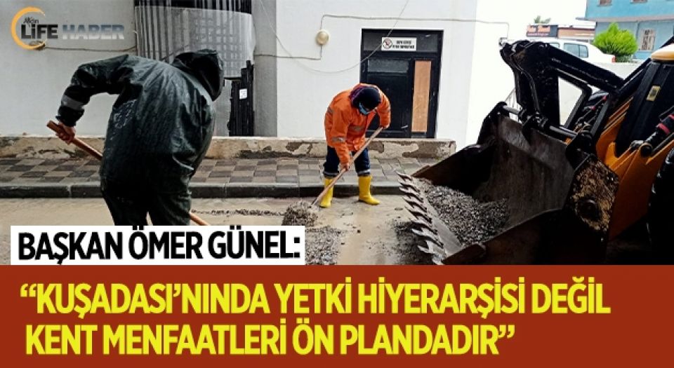 Kuşadası Belediye Başkanı mazeret değil iş üretiyor