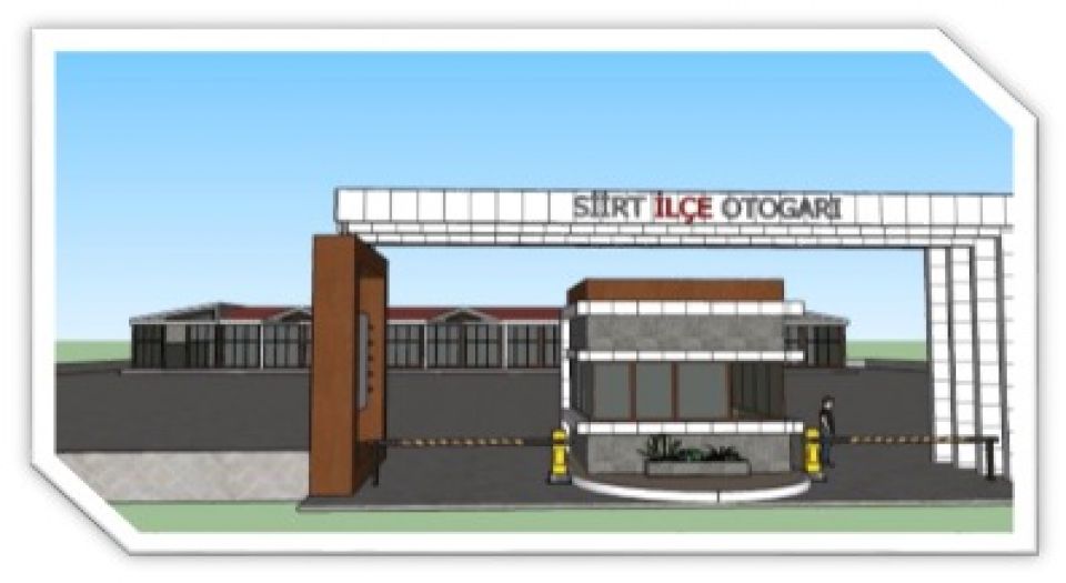 Siirt'te 6 ilçe, 5 beldeye hizmet verecek yeni otogar hazırlığı