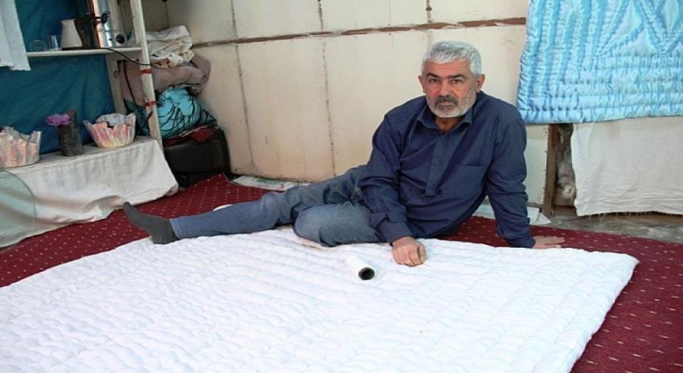 Suriyeli öğretim görevlisi Mardin'de yorgancı oldu