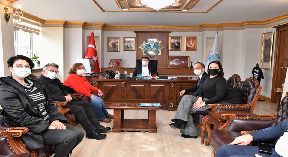 İGF'den Aksaray Belediye Başkanı Evren Dinçer'e ziyaret