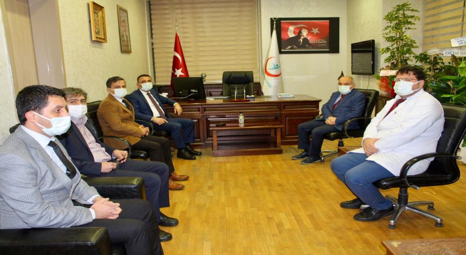 Siirt Valisi'nden yeni başhekime ziyaret