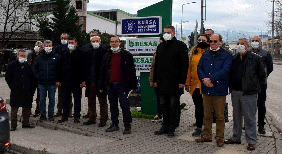 CHP Bursa'dan 'BESAŞ ekmeği ucuzlatılsın' çağrısı