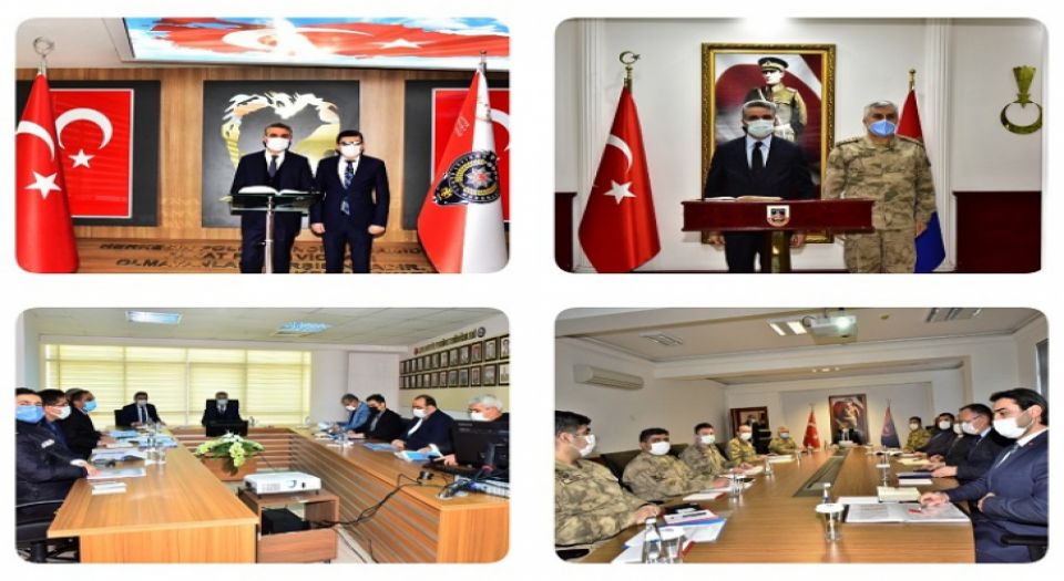 Malatya Valisi Baruş'a asayiş brifingi