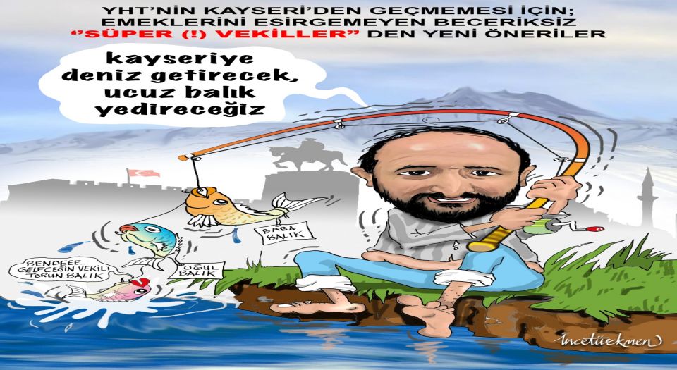 Vekil Karayel'e balıklı gönderme (ÖZEL HABER)