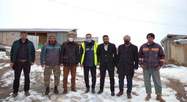 Sivas'ta ÇEDAŞ ekiplerine teşekkür